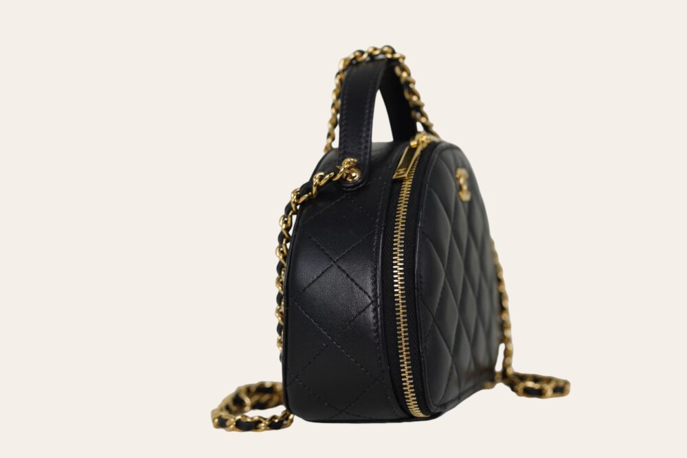CHIC RIVIERA ROUND CLUTCH TOP HANDLE - Image 4