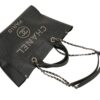 DEAUVILLE CAVIAR SMALL close up clasp and turnlock detail