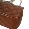 MINI REC STRASS HANDLE interior open view showing compartments and lining