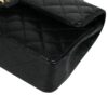 MEDIUM DOUBLE FLAP rear view showing back panel