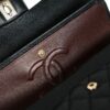 MEDIUM DOUBLE FLAP side profile view