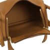 HERMÈS LINDY 19 interior open view showing compartments and lining