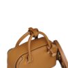 DELVAUX COOL BOX NANO corner detail showing leather stitching