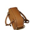 DELVAUX COOL BOX NANO interior open view showing compartments and lining