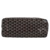 GOYARD BOHEME interior open view showing compartments and lining