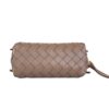 BOTTEGA VENETA CONCERT POUCH mannequin front shot showing wearable scale