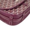 GOYARD BELVEDERE PM rear view showing back panel