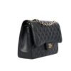 JUMBO DOUBLE FLAP GHW mannequin side profile shot with strap drape