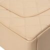PST BEIGE GHW interior open view showing compartments and lining
