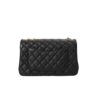 MEDIUM FLAP CAMELLIA CRUSH chain strap detail view