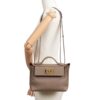 HERMÈS 24/24 MINI interior open view showing compartments and lining