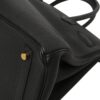 HERMÈS BIRKIN 30 interior open view showing compartments and lining