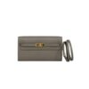 HERMÈS KELLY TO GO close up clasp and turnlock detail