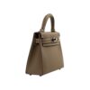 KCLUXURYBAGS HERMÈS MINI KELLY ETOUPE PHW - Front Diagonal View