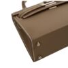 KCLUXURYBAGS HERMÈS MINI KELLY ETOUPE PHW - Top Angle View