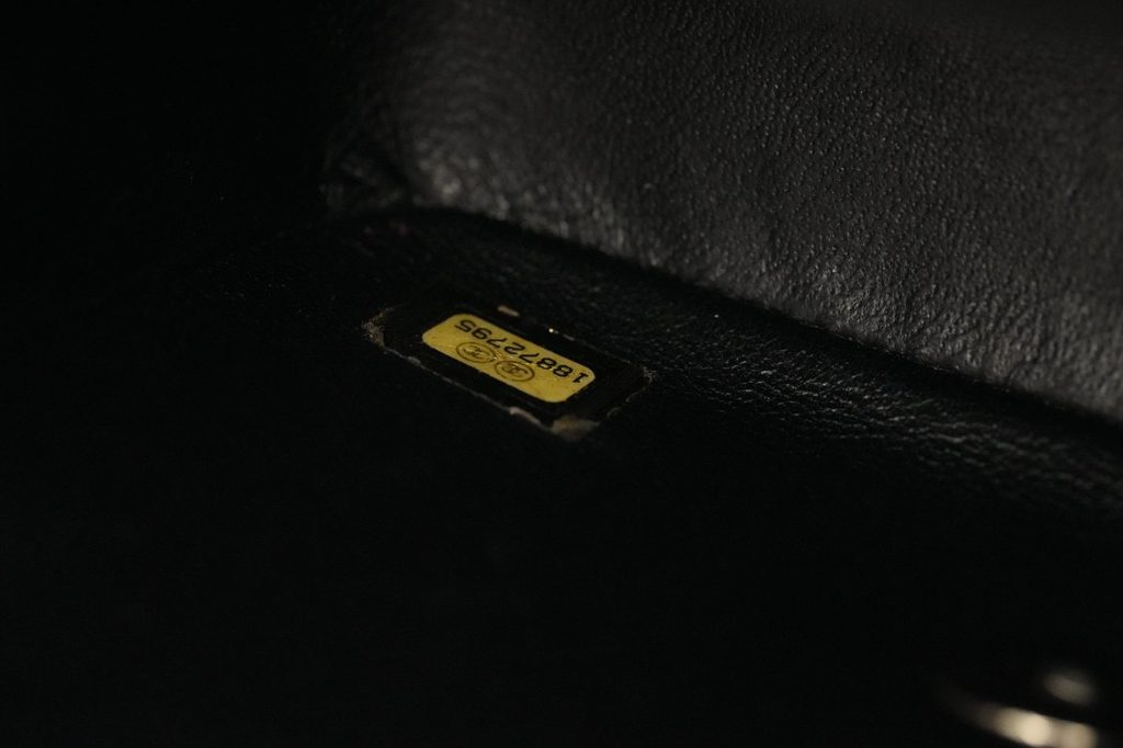 Chanel Serial Stickers Vs. Microchips: How To Date And Authenticate Your Chanel Bag 1 Chanel 18-Series Hologram Serial Sticker Dating The Bag To 2013–2014